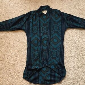 EUC Cleobella Batik Patterned Duster